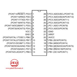 ATmega8 DIP USED