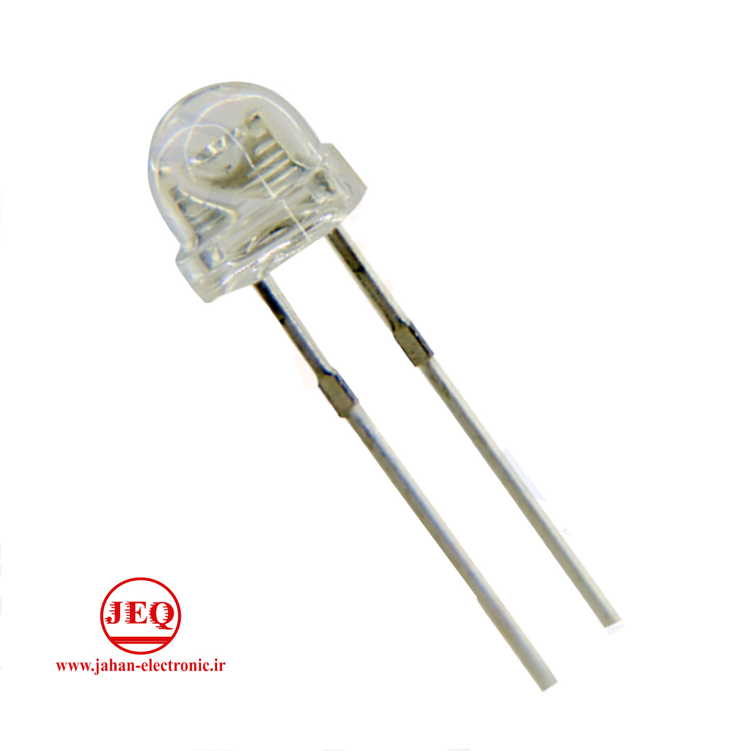 خرید ال ای دی LED4.8mm سفید کلاهی | قیمت + ارسال سریع