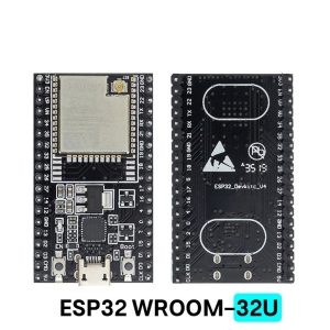 برد توسعه ESP32 WROOM-32U دارای WIFI ، بلوتوث و مبدل CP2102